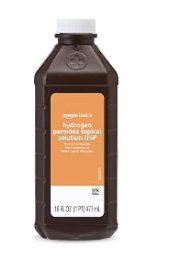Hydrogen peroxide topical solution